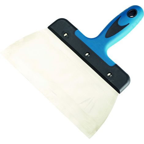 Couteau à Enduire Inox T16 Savy Lame Inox Souple, Manche Ergonomique Bimatériau - Générique