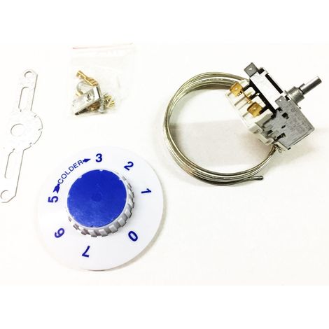 TERMOSTATO PER CONGELATORE UNIVERSALE 3 CONTATTI CON ALLARME SONDA CM 120 TF 36 (1/4)