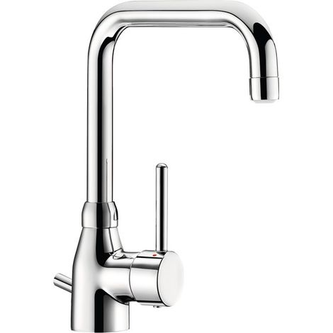 Mitigeur de lavabo mécanique monotrou avec bec orientable DELABIE 2506T1 (1/2)