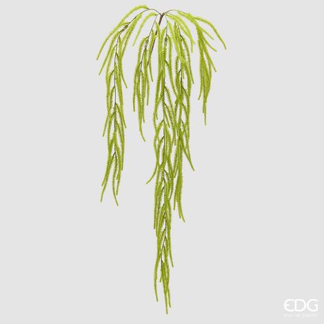 EDG Enzo De Gasperi Pianta Artificiale Amaranthus Cadente H 110 cm Light Green – Pianta Decorativa Realistica Design Moderno