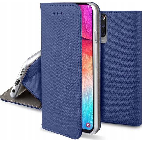 Hülle für SAMSUNG A53 5G SMART BOOK MAGNET NAVY BOOK + GLASS (1/5)