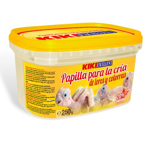 Kiki Papilla de Cría para Loros y Cotorras