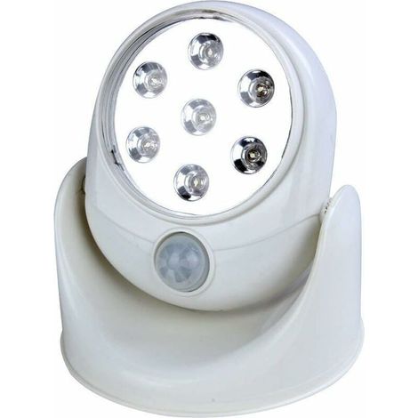 Led Lamp 360° : Lampe Led Sans Fil Avec Détecteur De Mouvement Pivotante À 360° (1/4)