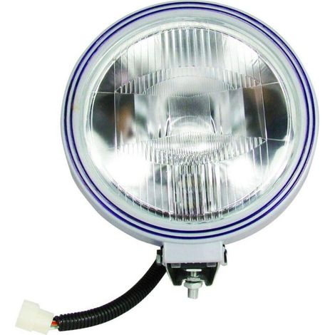 23 cm - Universeller Halogen-Scheinwerfer mit Standlicht - Nebelscheinwerfer - 12V H1 + 12V 5W 501/507