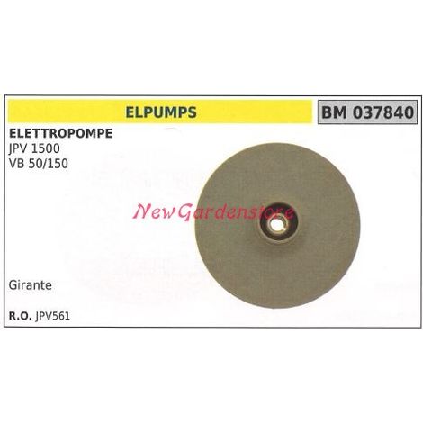 Girante ELPUMPS elettropompa JPV 1500 VB 50/150 037840