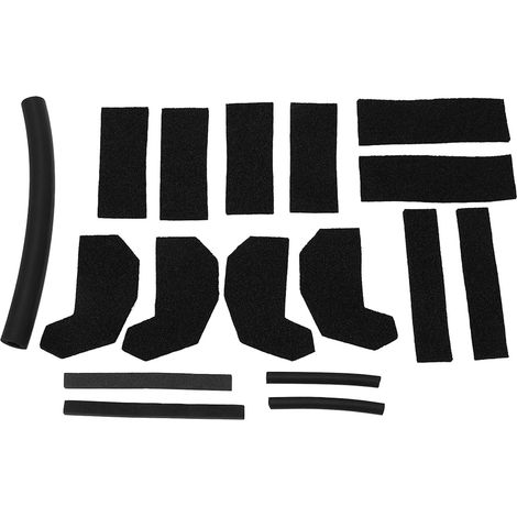 17PCS Joint d'étanchéité en mousse rigide pour capot Jeep Wrangler JK 2007-2018, kit d'isolation étanche 68026937AB, remplacement haute performance (1/5)