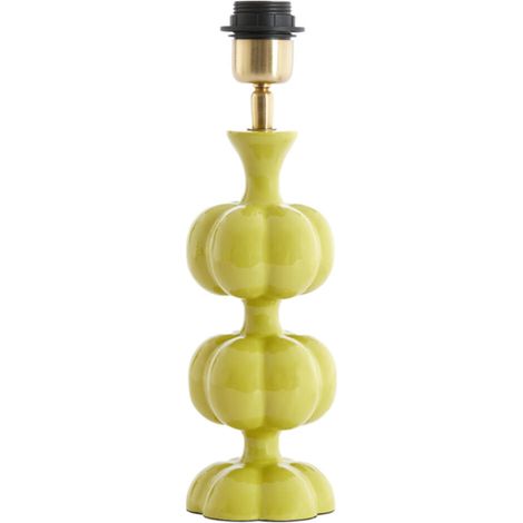 Light & Living - tischlampe - Caldas - gelb - metall - einzelne