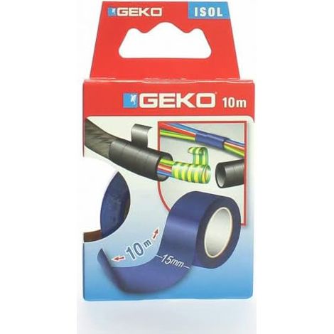 Nastro isolante geko insulating tape 15 mm 10 m