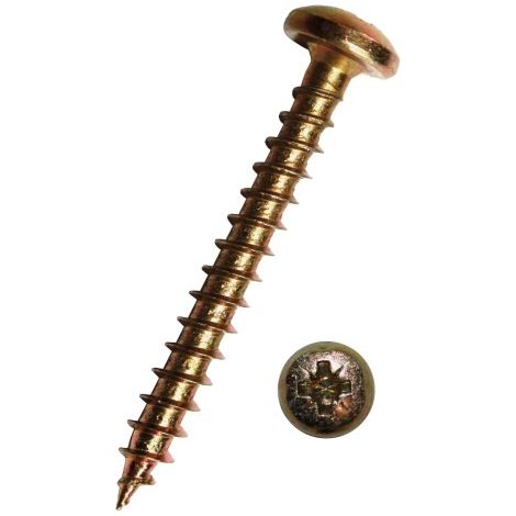 Dresselhaus JD-79 Spanplattenschraube n-Head-Z 3,5x20 g.ve 1135/021/50 100 Stk