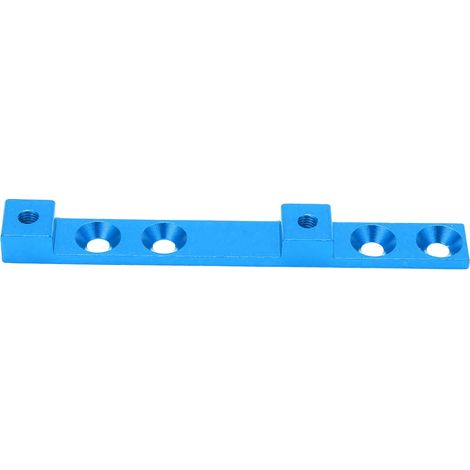 Porte-bidon vélo 4 trous réglable position trou ajustement fixation cadre régulateur bleu (1/5)