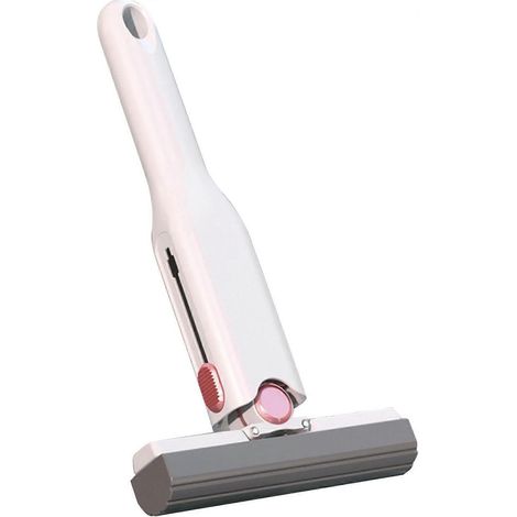 Balai éponge portable absorbant pour le nettoyage des lavabos, des salles de bain et des sols de bureau. (1/5)