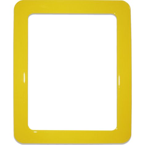 Magnetischer, selbstklebender Rahmen, Größe 19,0 x 23,8 cm – gelb (1/4)