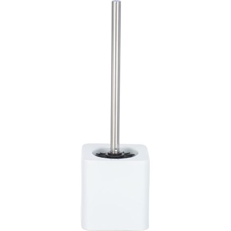 Hexa Brosse WC, Céramique Blanc, 12 x 12 x 39,5 cm (1/4)