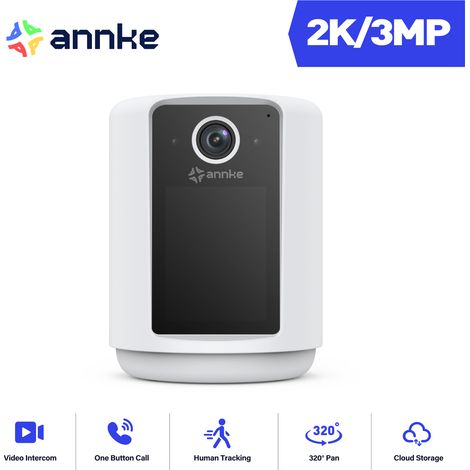 ANNKE 3MP WLAN IP Sicherheitskamera WLAN Video 2,4-Zoll-Bildschirm (1/5)