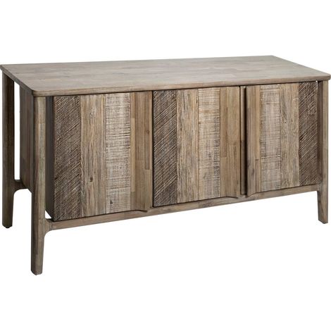 Credenza a 3 ante in acacia banila 160x80cm - Atmosphera créateur d'intérieur (1/5)