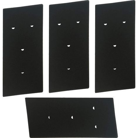 4 Pièces Filtres pour Sèche-Linge Bauknecht Privileg Whirlpool HX 481010716911, Sèche-Linge à Pompe à Chaleur, Filtre éponge, Séchoir à Condensation, 230 x 115 x 14 mm (1/5)