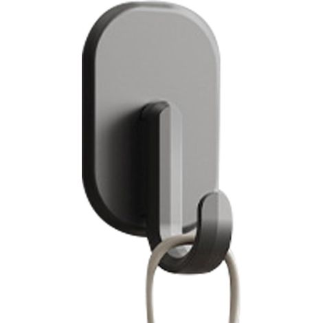 4er-Pack Magnethaken, starke Haftkraft, spurlos, 6,4 x 3,8 cm, ideal für Kühlschrank, Büro und Garage