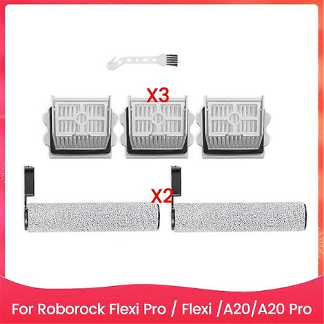 Lot de 6 brosses rotatives avec filtre HEPA pour aspirateur eau et poussière (1/5)