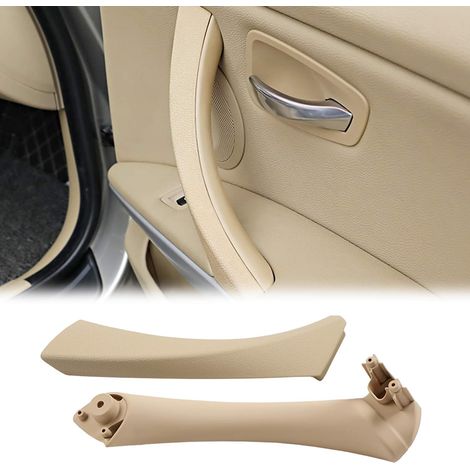 Passend für Innentürgriffe der BMW 3er-Reihe E90 318 320 325 330 335, Ersatz – alte 3er-Reihe, beige Innenseite [3er-Set] (1/5)