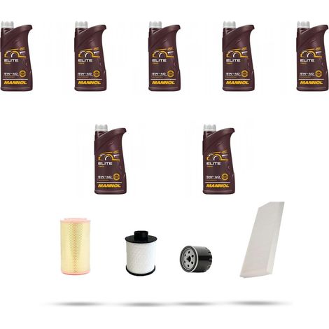 Kit tagliando 4 FILTRI e 7L OLIO compatibile con Fiat Ducato (244) 2.3 JTD 81kw dal 2002 (1/5)