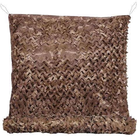 Filet de Camouflage Militaire,Filet Camouflage 6x4M pour la Chasse, Le Camping, Les forêts et Autres scénarios, décoration extérieure Filet de Camouflage CS (1/5)