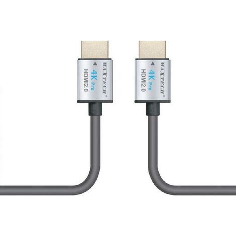 MaxTech - Cavo Hdmi 2.0 4k Ultra Hd 1 Mt High Speed 18gb/s Audio Video Cavetto Hd2.0-1.0m - (1/3)