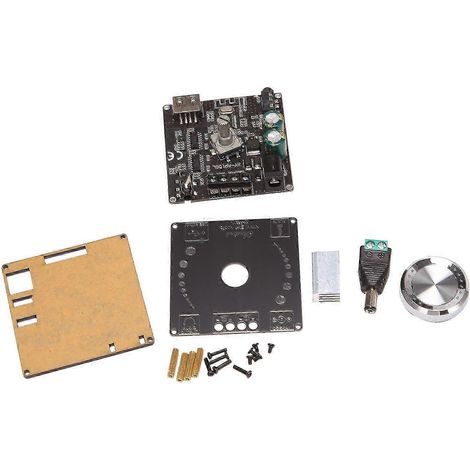 Carte d'amplificateur stéréo Bluetooth 5.0 XY-AP100L 100W x 2 avec entrées AUX et USB, carte son numérique, amplificateur de puissance DC 12V/24V kns (1/5)