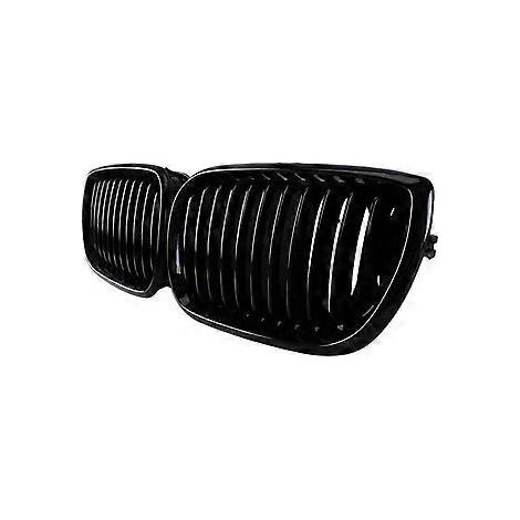 Kühlergrill für die Motorhaube in Hochglanzschwarz für - E46 3er Limousine (2002-2005) 4-türig, Modelle 318i, 320i, 323i, 328i