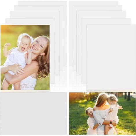 Set of 10 blank aluminum photo sublimation sheets - 15.2 x 20.3 cm - For bedroom (1/5)