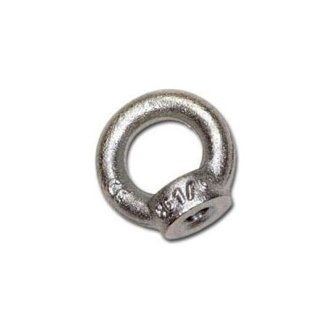 Golfare Per Fune Femmina In Acciaio Zincato Mm 6 Cf. 12 Pz
