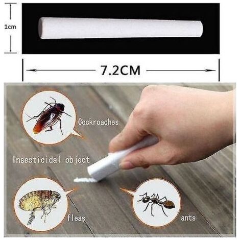 20 boîtes anti-cafards craie magique sans poussière pour cafards fourmis (1/5)