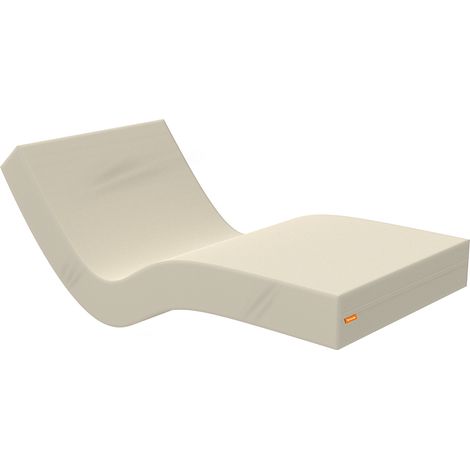 Colchon individual 90x190 Colchon Geriatrico flexible - Desenfundable, Revestimiento impermeable.