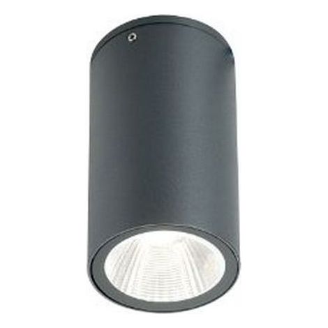 Applique Da Esterno Moderna Sino Alluminio E Vetro Grigio Led 4W 4000K (1/5)