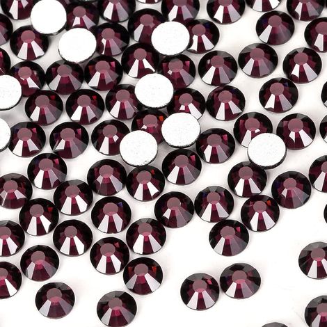Rhinestones À Plat Pour Manucure - 3 mm - Assortiment De Couleurs - Pour Décoration D'Ongles Fines Et Pieds - Lot De 1000 Pièces (1/5)