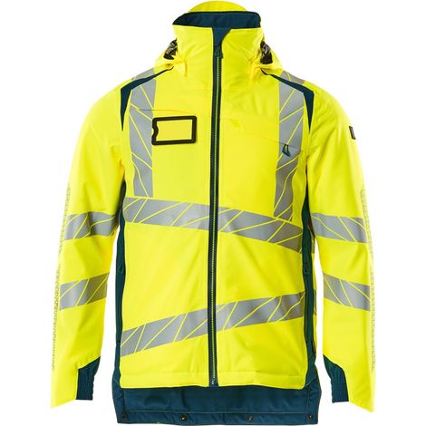 Mascot Accelerate Safe Winterjacke 19035-449 Gr. XL hi-vis gelb/dunkelpetroleum