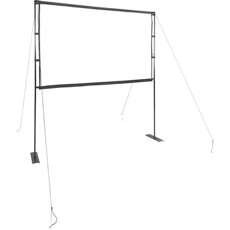 Projektionsleinwand mit Ständern 100 Zoll 16:9