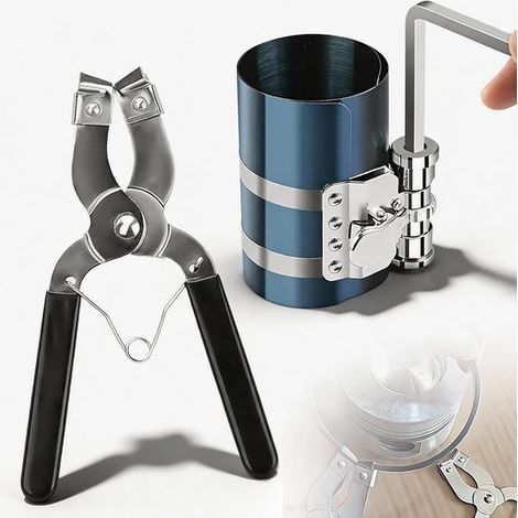 Kolbenringzange – 53–175 mm – Verstellbare Kolbenringzange – Für Auto, Motorrad, Kolben, Ringe, Kompressor (1/5)