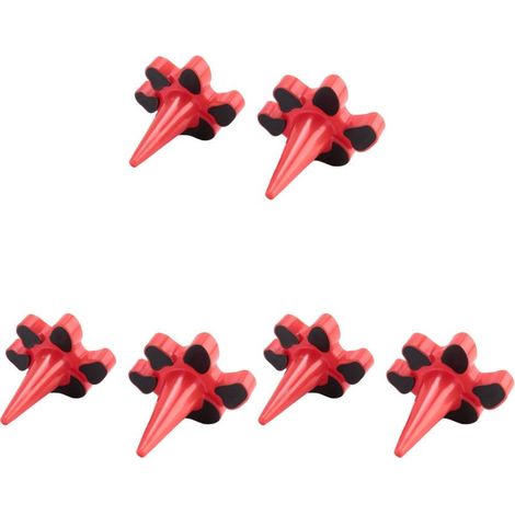6 bouchons pour porte-jouets pour chiens, compatibles avec les tailles classiques XS à XX-L. Bouchon en plastique uniquement. (1/5)