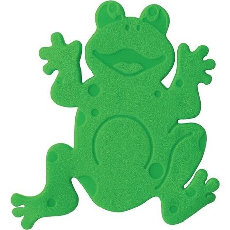 sticker figurine antidérapant de douche ou baignoire FROGTIME x6pcs Vert Spirella (1/3)