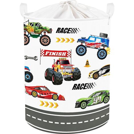 Panier à linge enfant Camion Monster 45 L