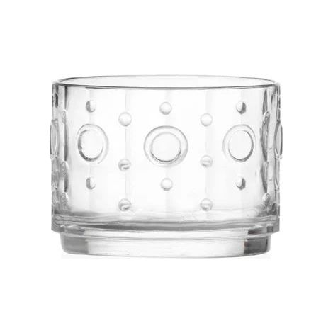 RCR Cristalleria Italiana Bicchiere Rock Circus Vetro 17 Cl Conf. 6 Pz