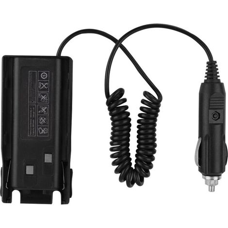 Chargeur Voiture pour Talkie-Walkie Baofeng UV82, UV-82L, UV-8D, UV-89, UV-82HP - Adaptateur Alimentation Véhicule (1/5)