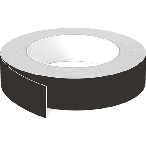 1x Bande de chant ABS sans colle 43 mm x 5 m épaisseur 0,8 mm facile à appliquer bricolage étagère meuble panneau plan de travail bois stratifié, Gris graphite (1/3)