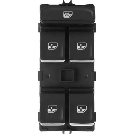 Interrupteur bouton lève vitre électrique compatible Golf 7 MK7, référence 5G0959857 5G0959857C, commande de fenêtre pour véhicule (1/5)