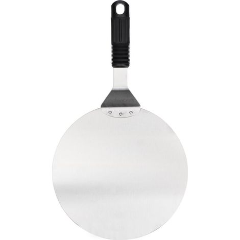 SWEETLY DOES IT Pelle à gâteau, acier inoxydable, plaqué argent, diamètre : 25 cm (10 pouces)