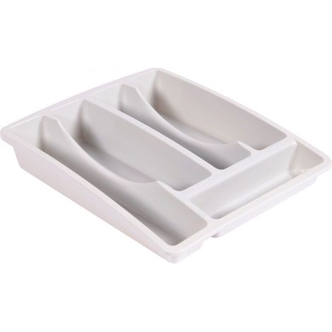 10 Recolectores de cubiertos L 36,2 x L 29,3 x A 5,2 cm Blanco