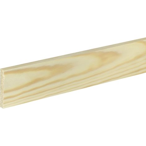 FN Neuhofer Flachleiste 240 cm 60 x 10 mm Fichte/Kiefer Leisten (1/3)