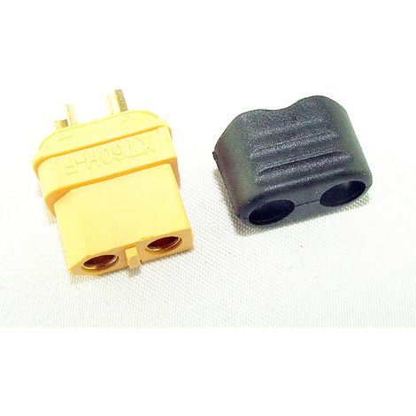 Conector hembra XT60H-F con tapa, alta corriente