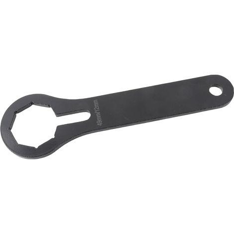 Clé à bouchon de fourche 49mm - Acier Billet Anodisé - Pour CRF450R KX450F RMZ250 - Prise Ergonomique Robuste (1/5)