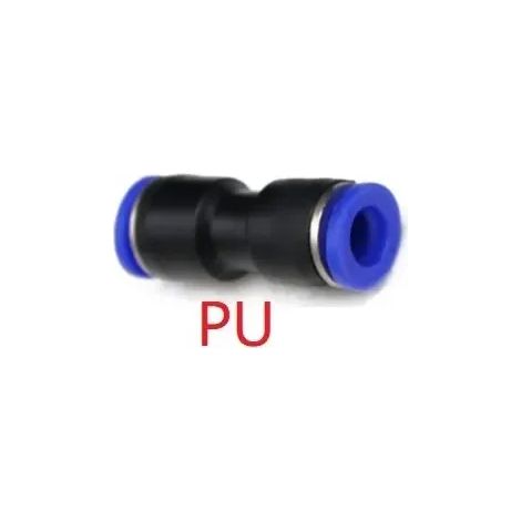(PU-4mm) 5/10 raccords pneumatiques OD T Y L I Tpye PV en plastique, connecteur rapide à enfoncer pour tuyau. (1/5)